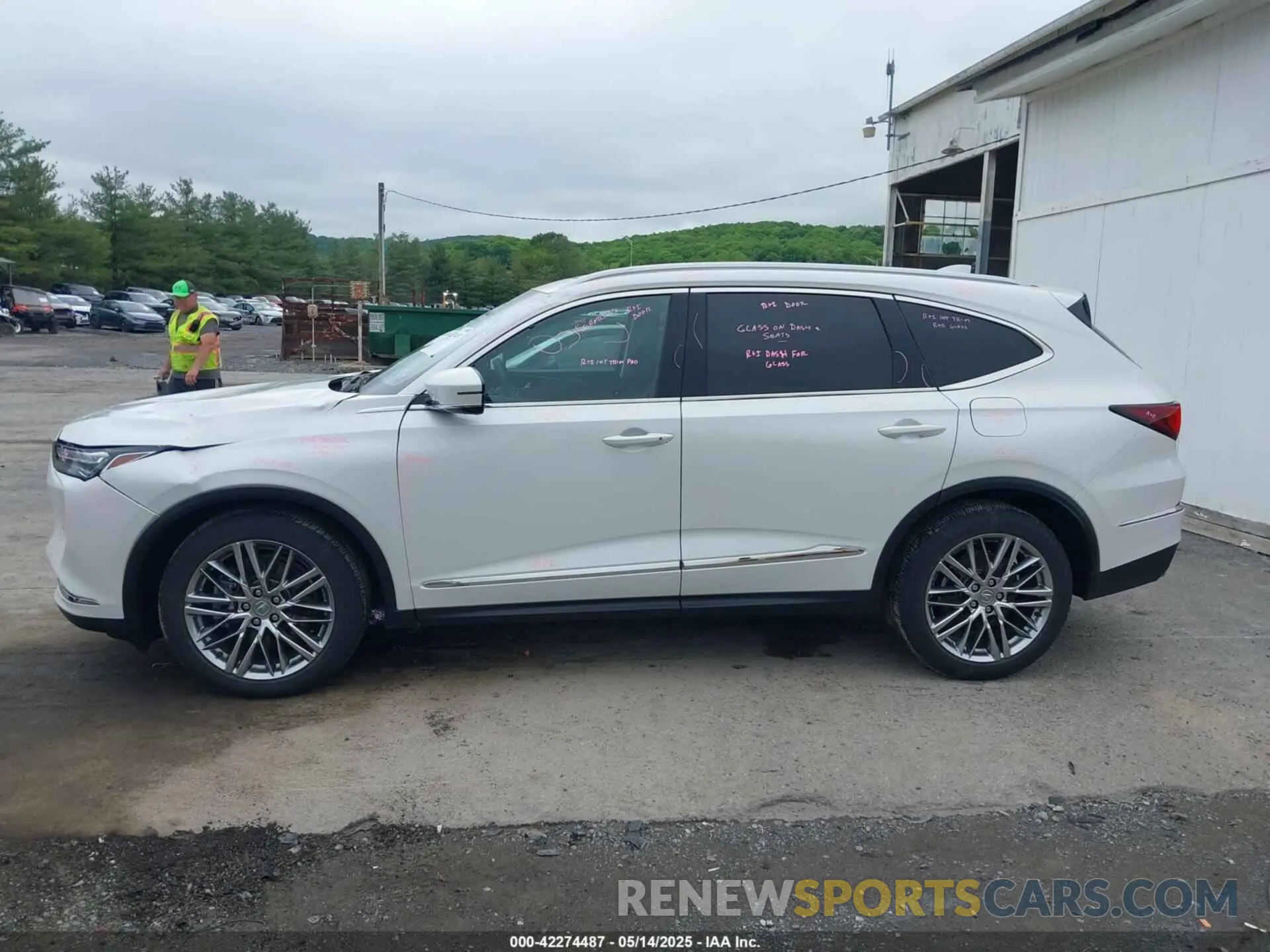 14 Фотография поврежденного автомобиля 5J8YE1H83NL022974 ACURA MDX 2022