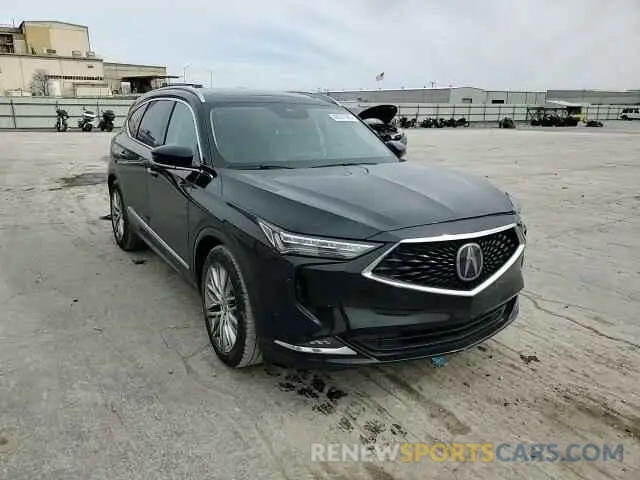 12 Photograph of a damaged car 5J8YE1H84NL017363 ACURA MDX 2022