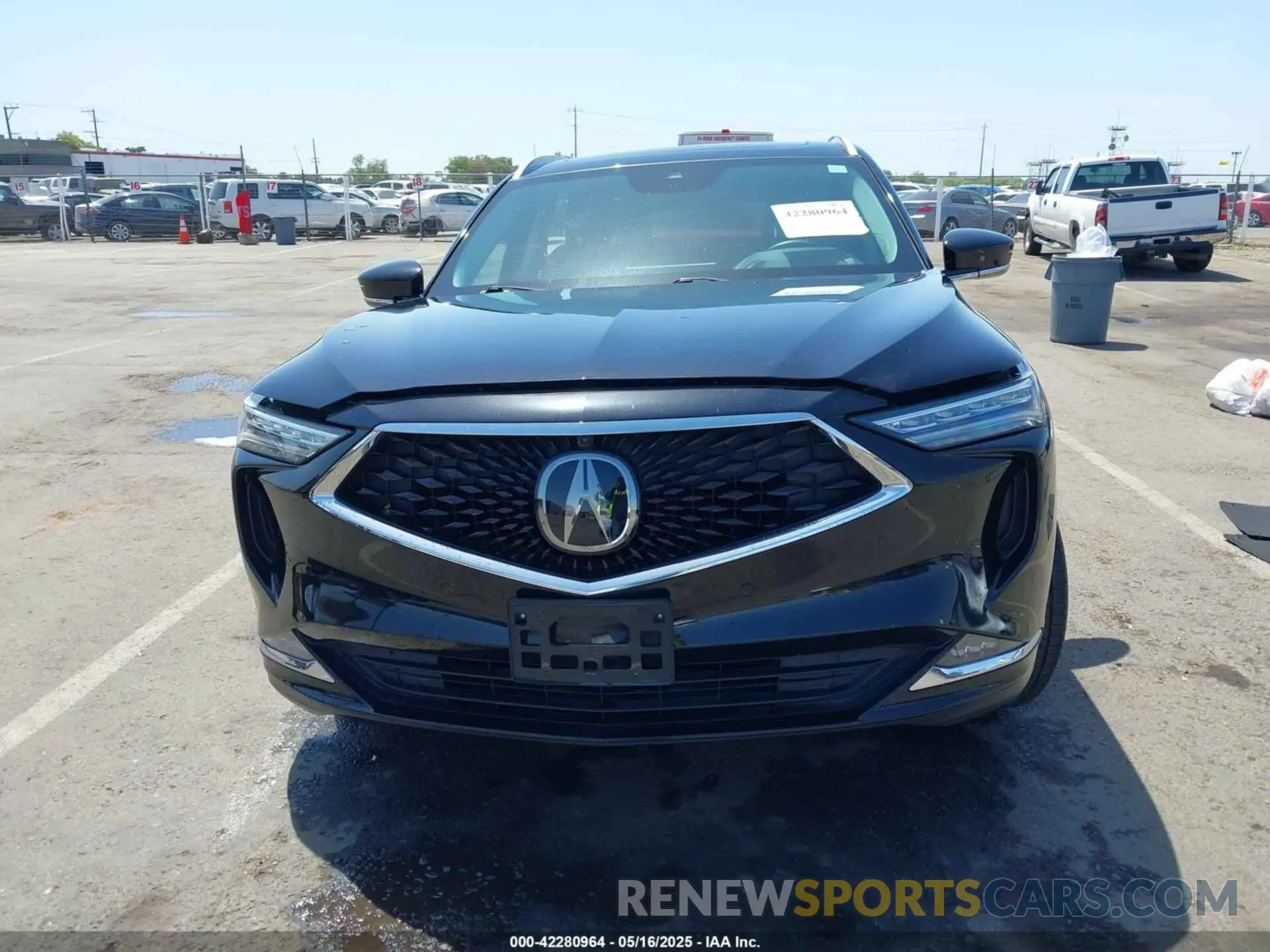 13 Photograph of a damaged car 5J8YE1H85NL008834 ACURA MDX 2022
