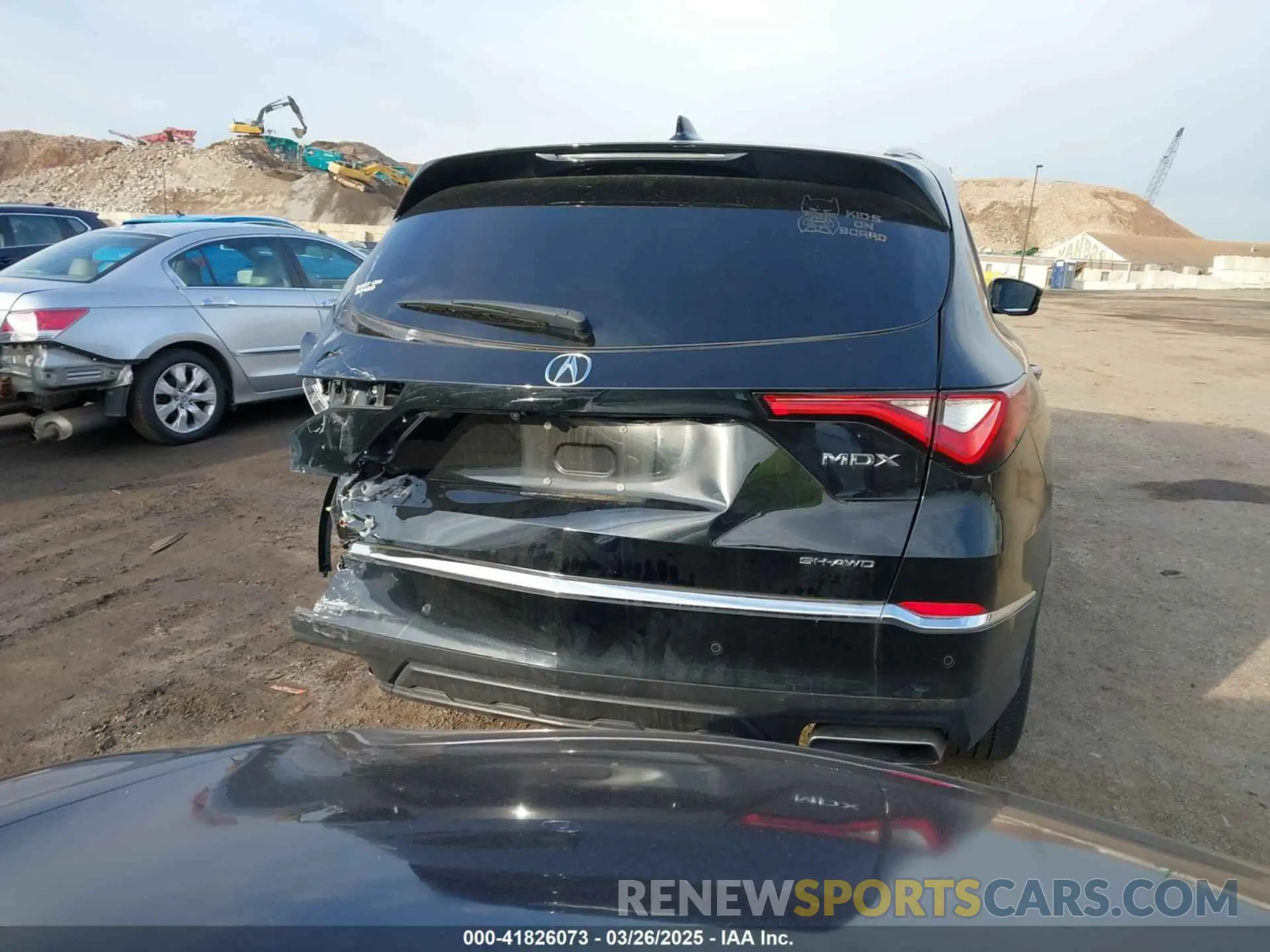 16 Photograph of a damaged car 5J8YE1H85NL028582 ACURA MDX 2022