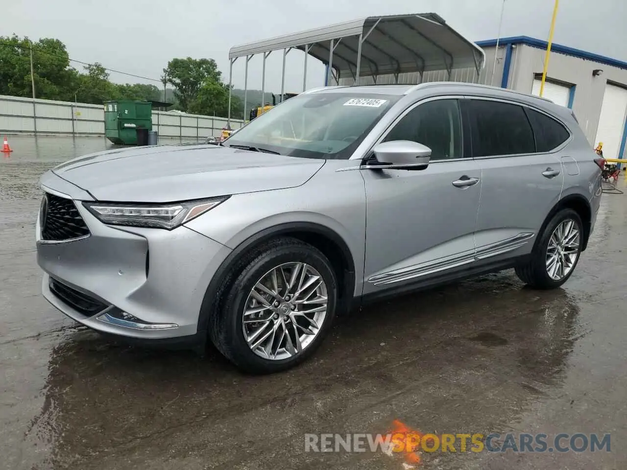 1 Photograph of a damaged car 5J8YE1H86NL043513 ACURA MDX 2022
