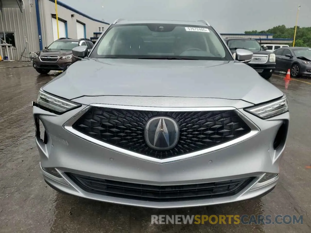 5 Photograph of a damaged car 5J8YE1H86NL043513 ACURA MDX 2022