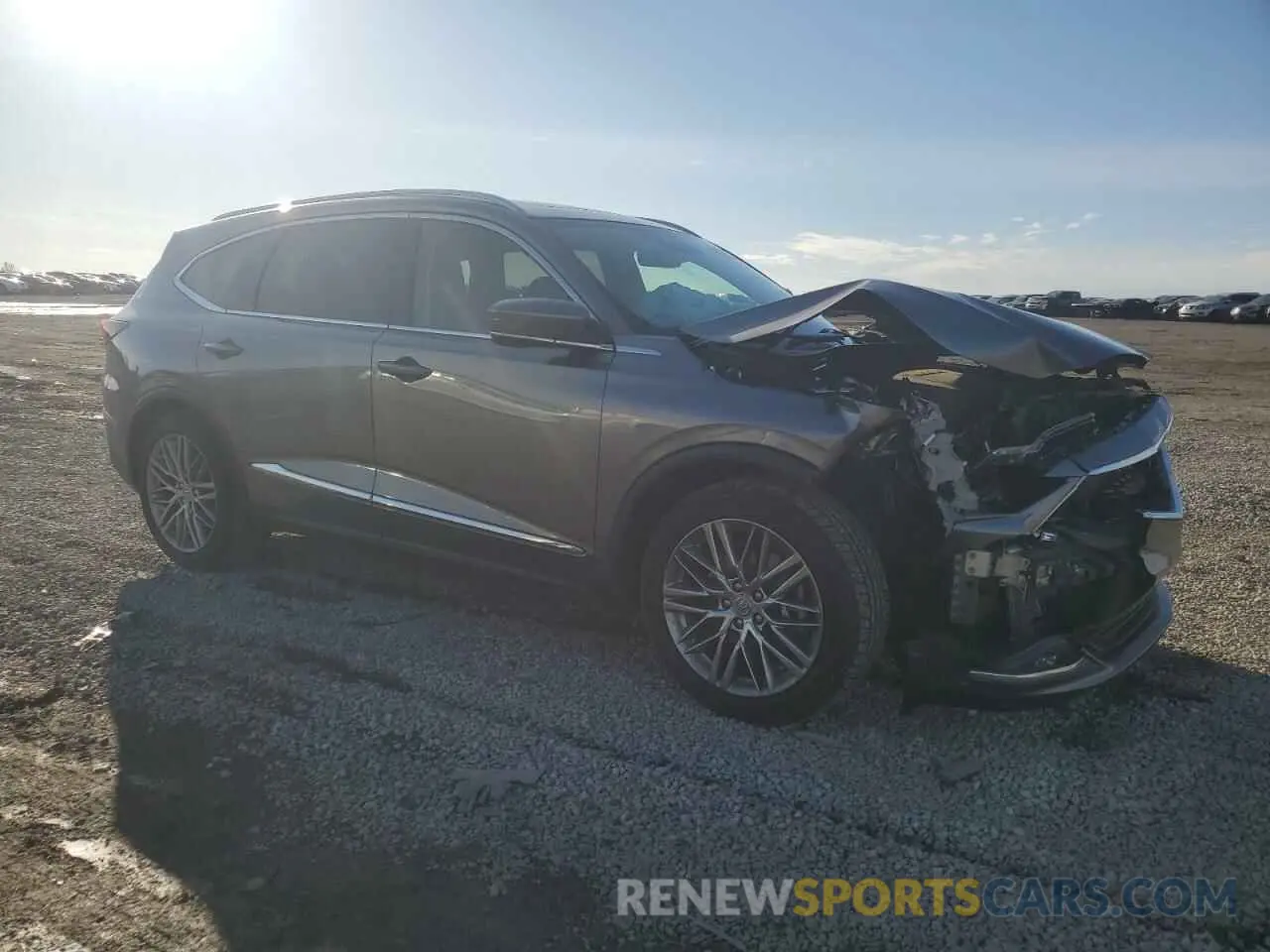 4 Фотография поврежденного автомобиля 5J8YE1H88NL003790 ACURA MDX 2022