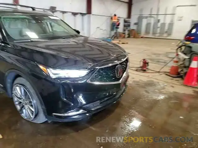 14 Фотография поврежденного автомобиля 5J8YE1H88NL018502 ACURA MDX 2022
