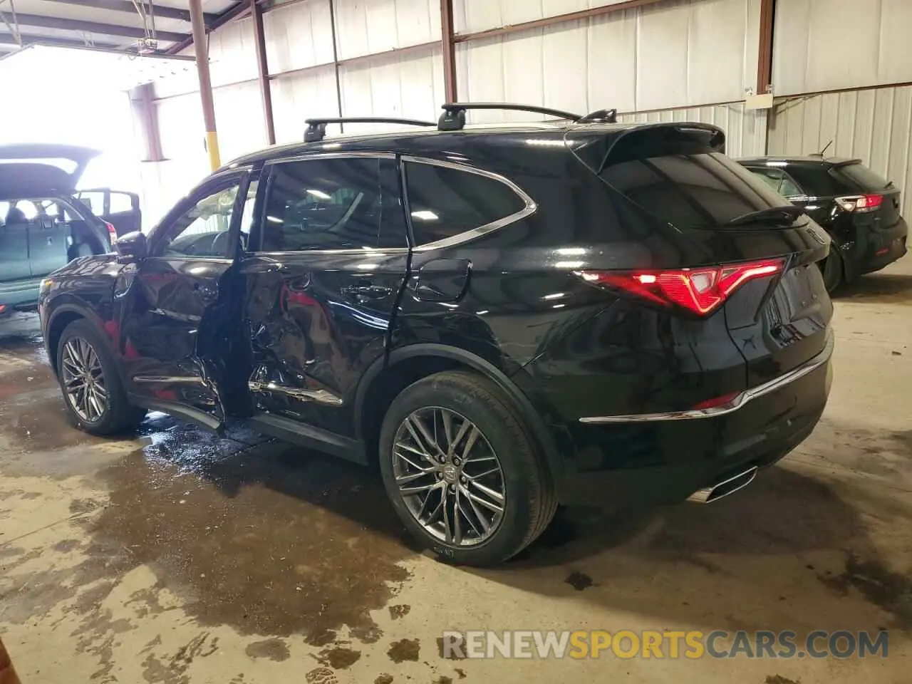 2 Фотография поврежденного автомобиля 5J8YE1H88NL018502 ACURA MDX 2022