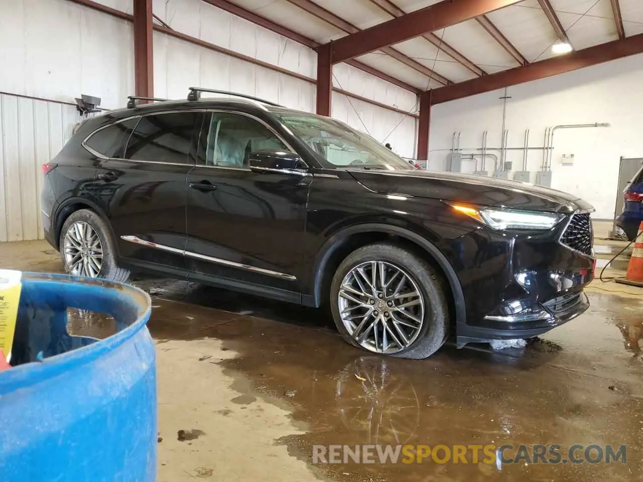 4 Фотография поврежденного автомобиля 5J8YE1H88NL018502 ACURA MDX 2022