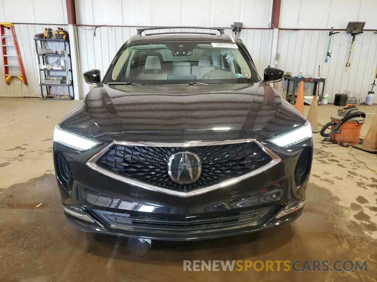 5 Фотография поврежденного автомобиля 5J8YE1H88NL018502 ACURA MDX 2022