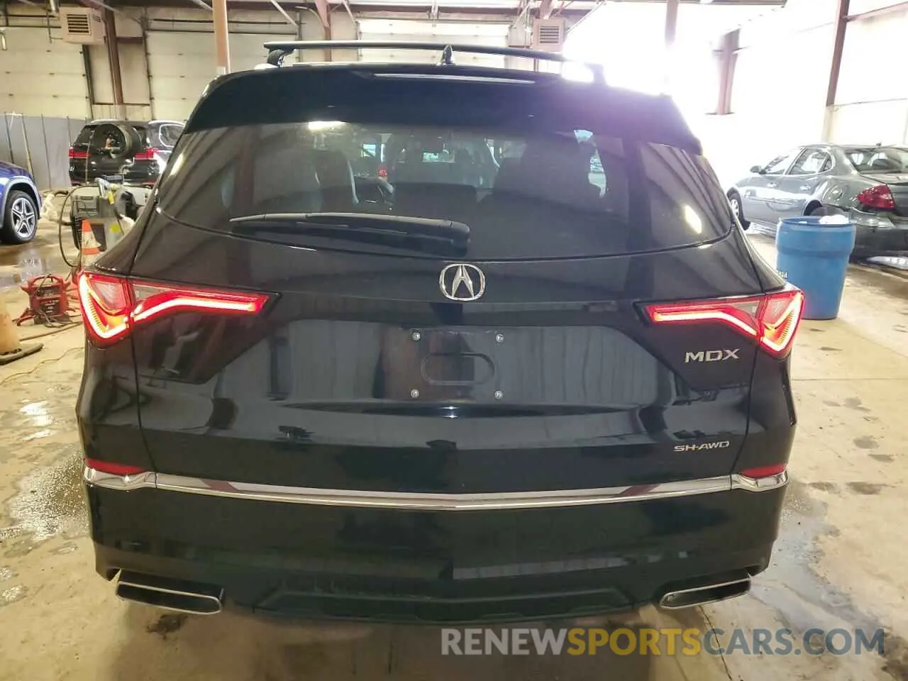 6 Фотография поврежденного автомобиля 5J8YE1H88NL018502 ACURA MDX 2022