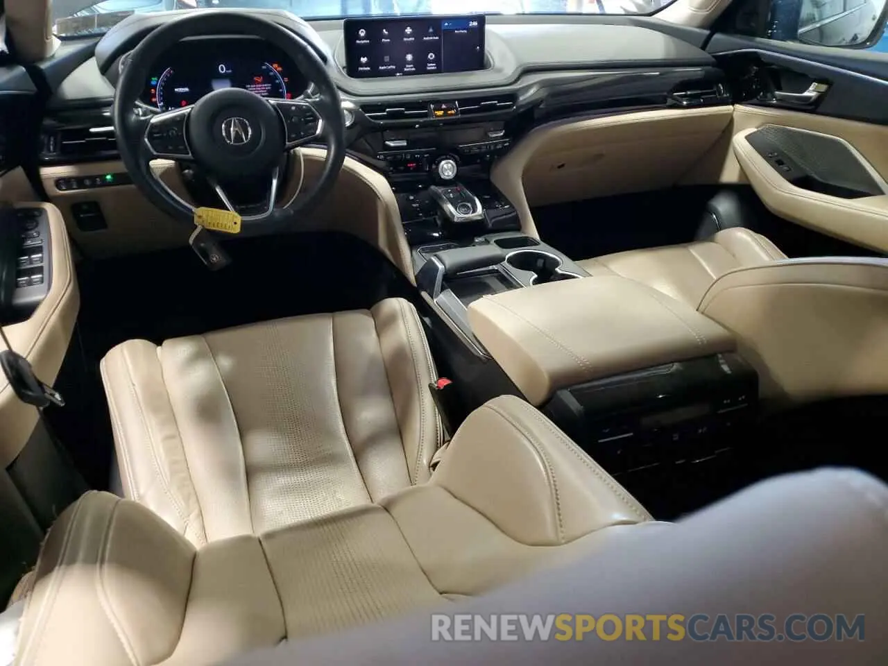 8 Фотография поврежденного автомобиля 5J8YE1H88NL018502 ACURA MDX 2022