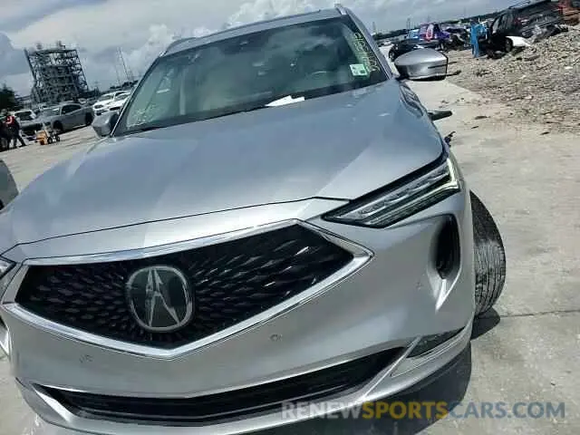 15 Photograph of a damaged car 5J8YE1H89NL044753 ACURA MDX 2022