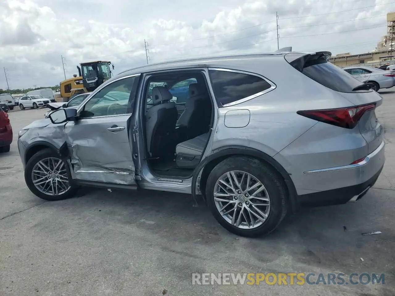 2 Photograph of a damaged car 5J8YE1H89NL044753 ACURA MDX 2022