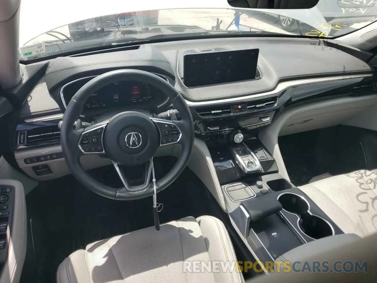 8 Photograph of a damaged car 5J8YE1H89NL044753 ACURA MDX 2022