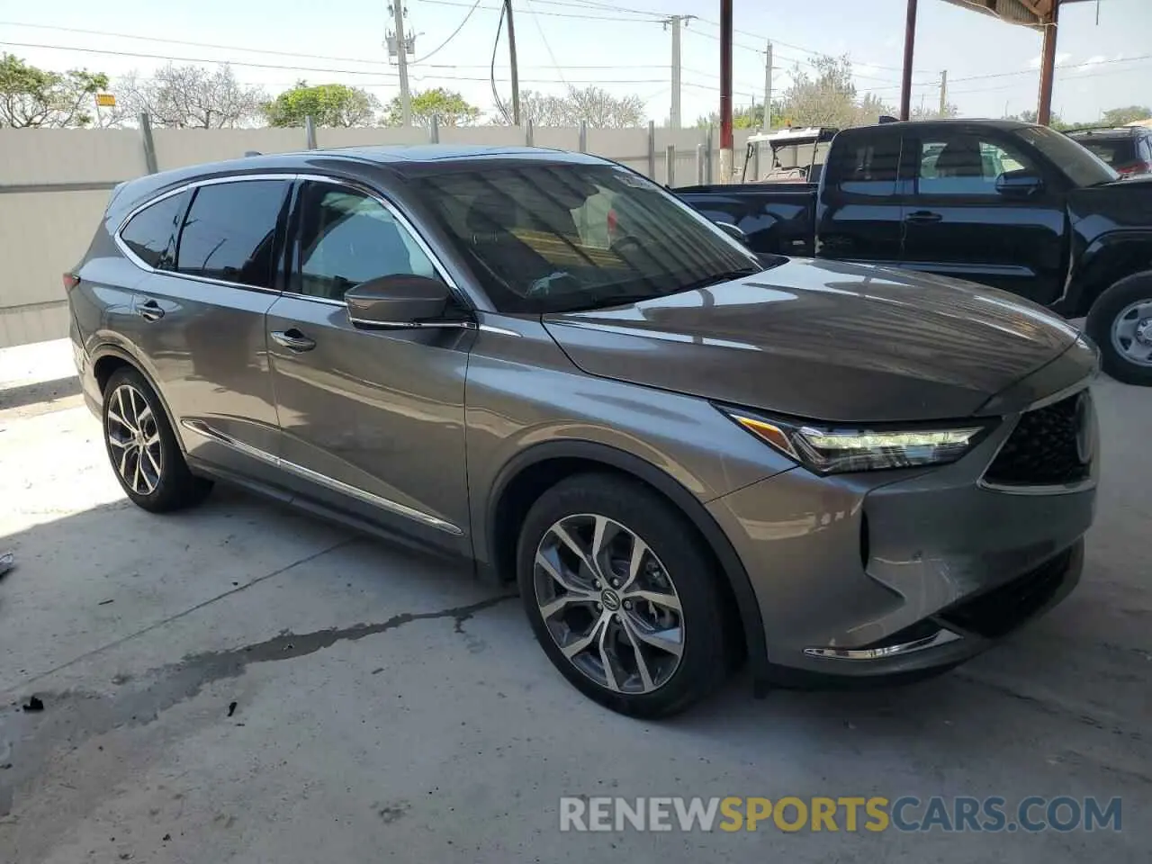 4 Photograph of a damaged car 5J8YD9H42PL002247 ACURA MDX 2023