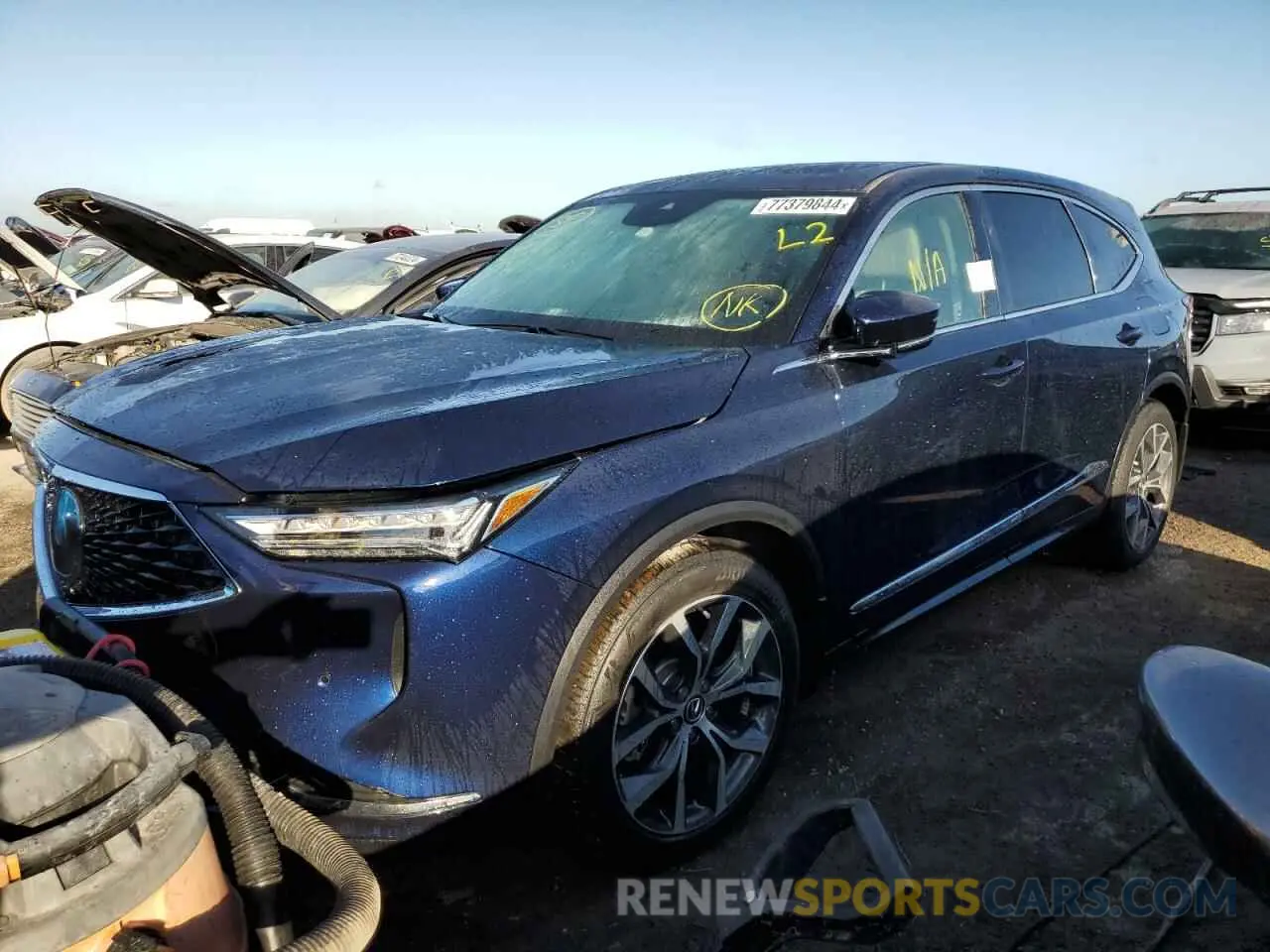 1 Фотография поврежденного автомобиля 5J8YD9H46PL007872 ACURA MDX 2023