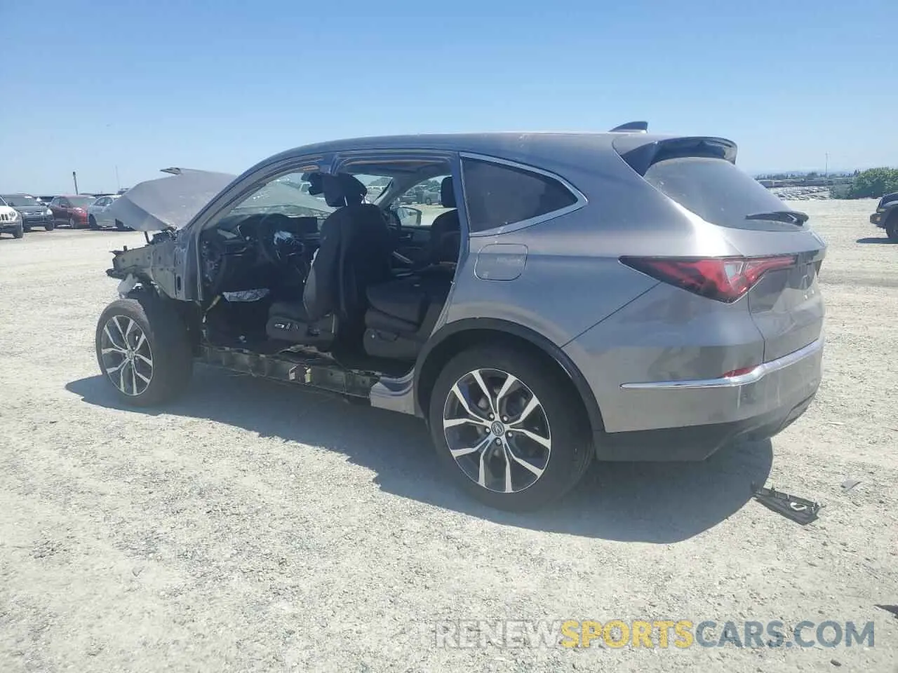2 Photograph of a damaged car 5J8YD9H47PL006097 ACURA MDX 2023