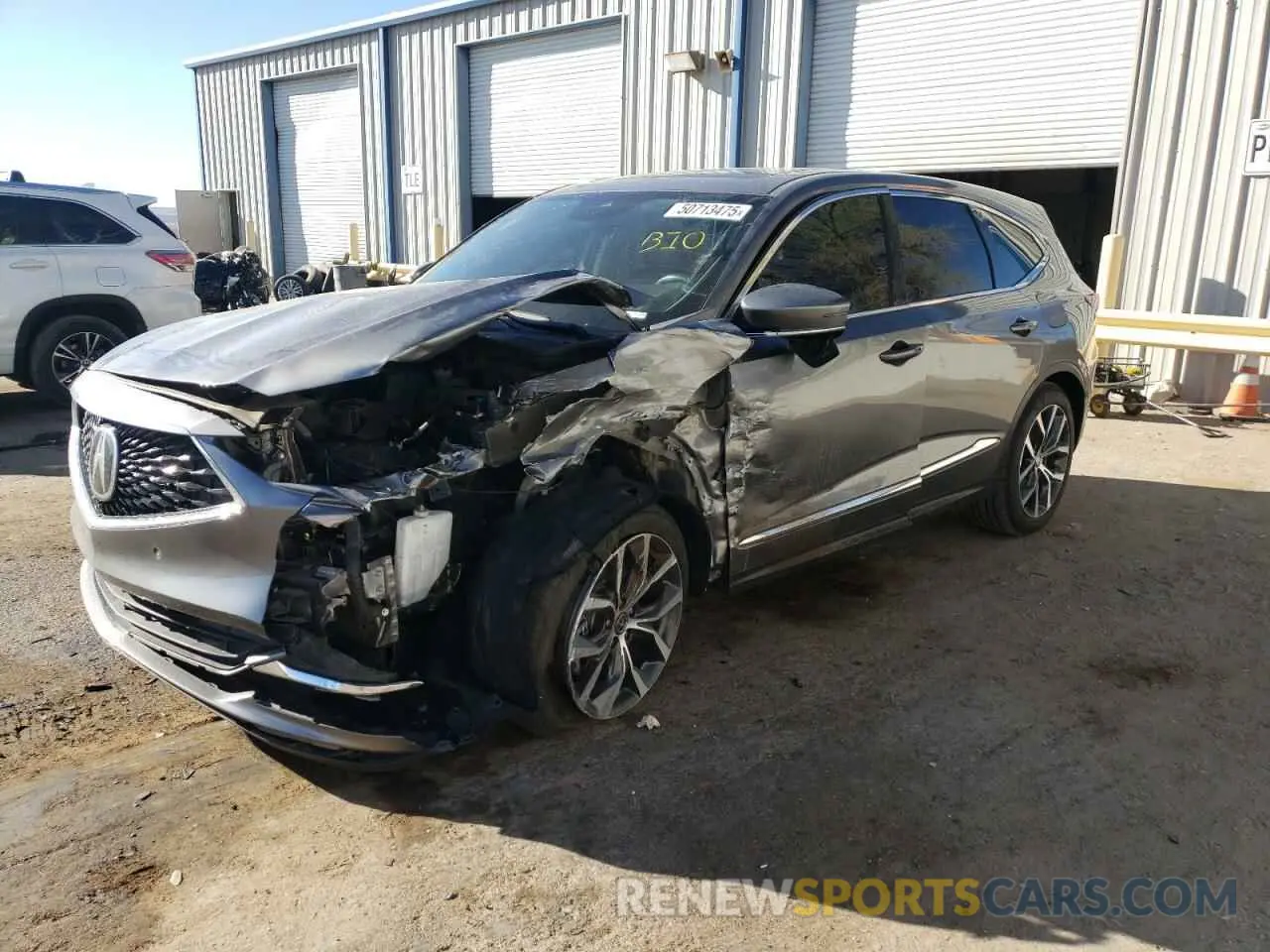 1 Фотография поврежденного автомобиля 5J8YD9H47PL007508 ACURA MDX 2023