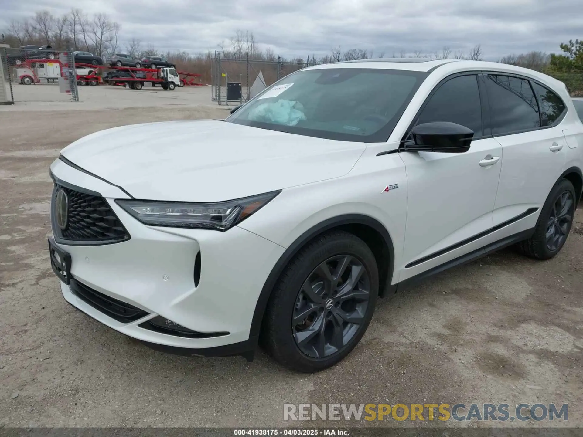 2 Photograph of a damaged car 5J8YE1H00PL030513 ACURA MDX 2023