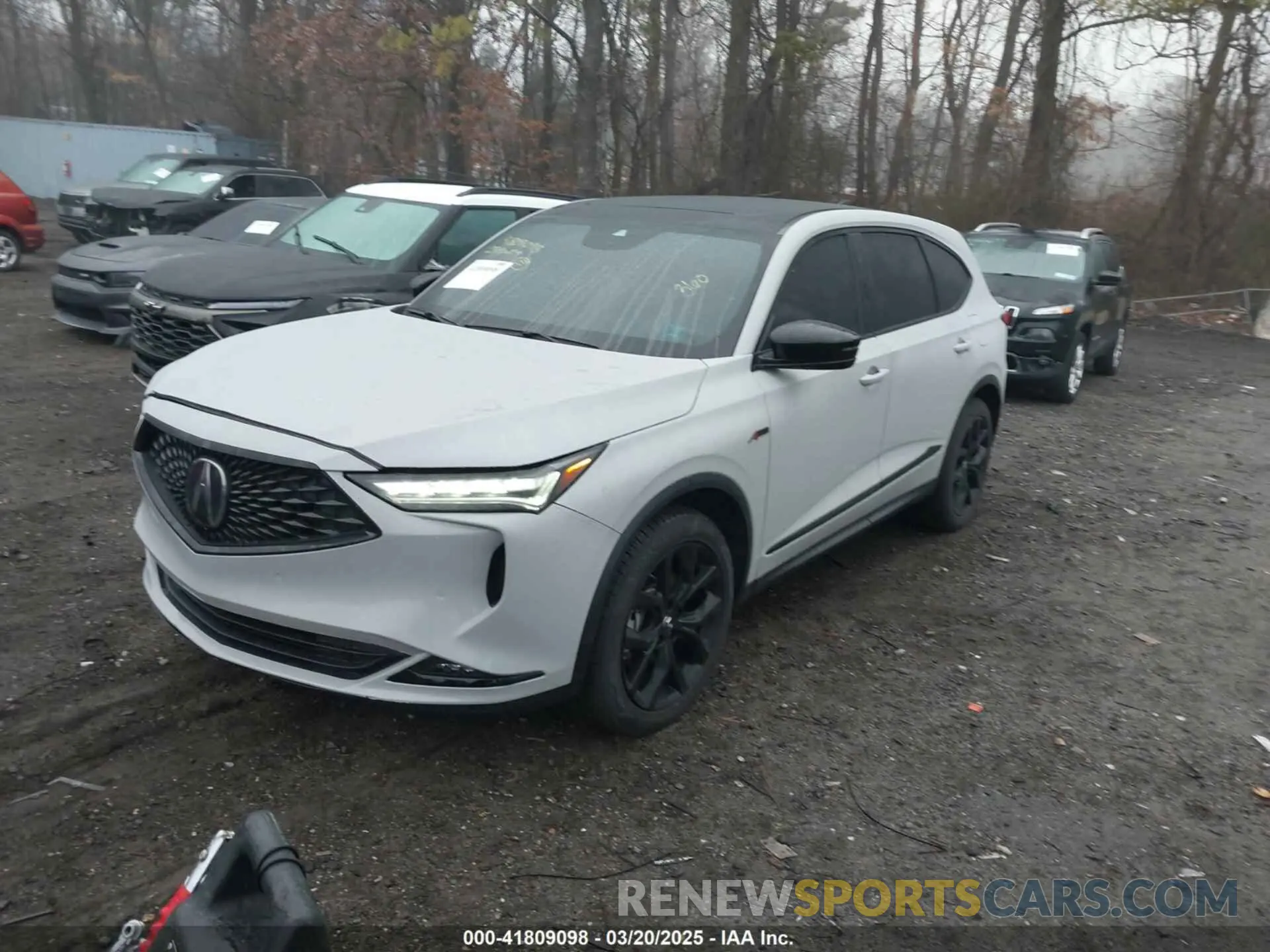 2 Photograph of a damaged car 5J8YE1H05PL042916 ACURA MDX 2023