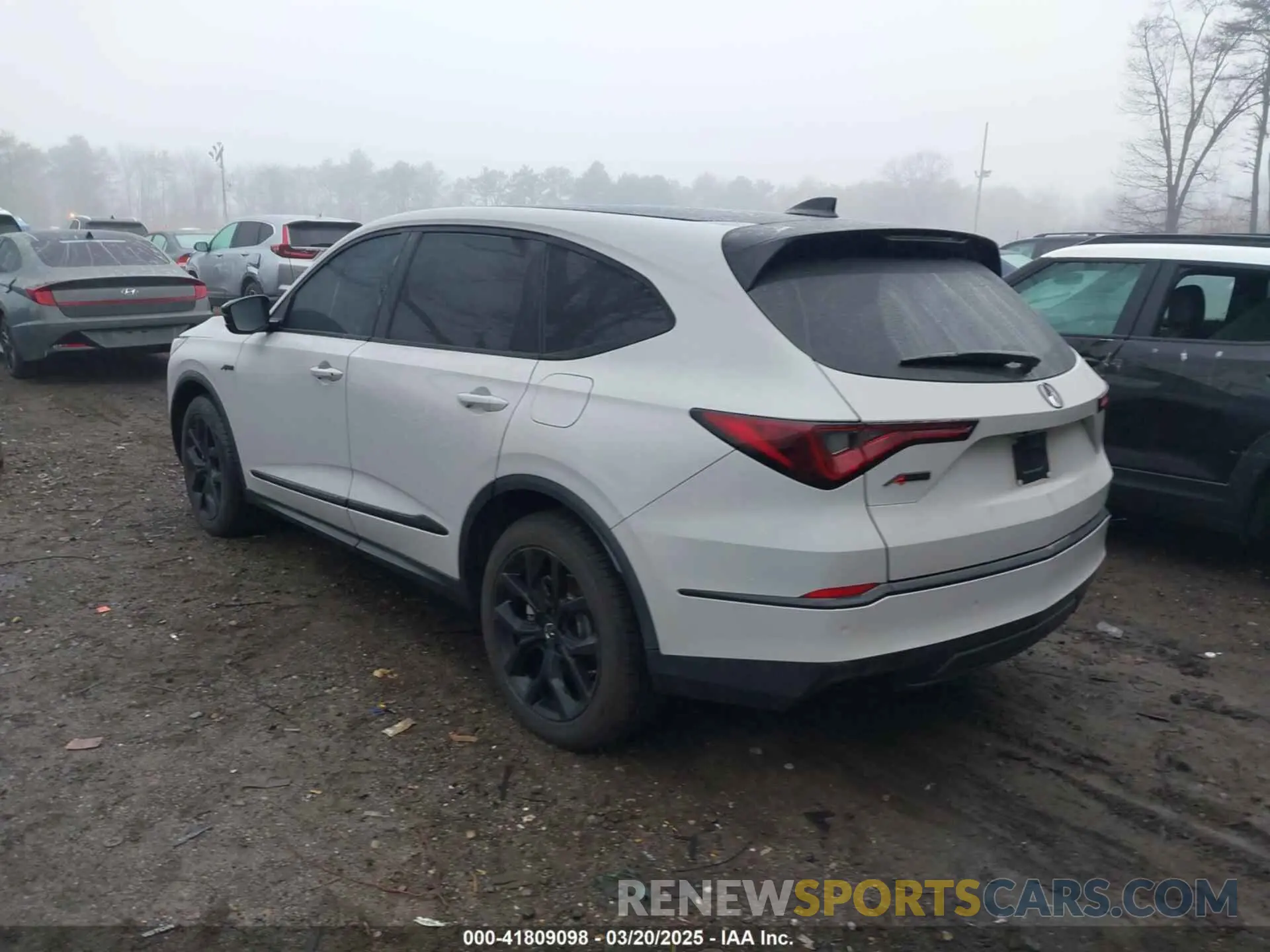 3 Photograph of a damaged car 5J8YE1H05PL042916 ACURA MDX 2023