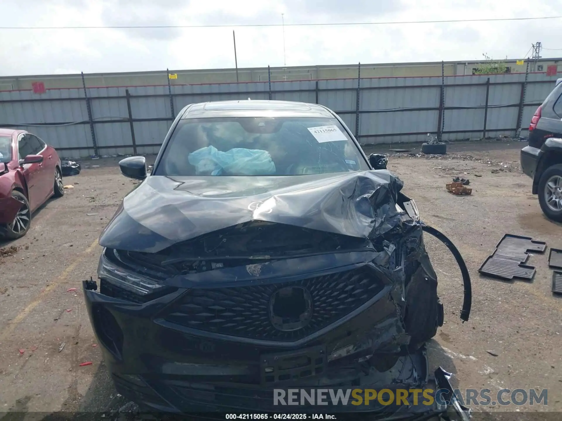 11 Фотография поврежденного автомобиля 5J8YE1H09PL004461 ACURA MDX 2023