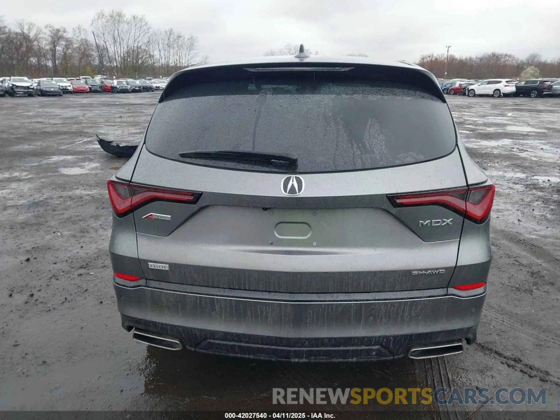 16 Photograph of a damaged car 5J8YE1H09PL005948 ACURA MDX 2023