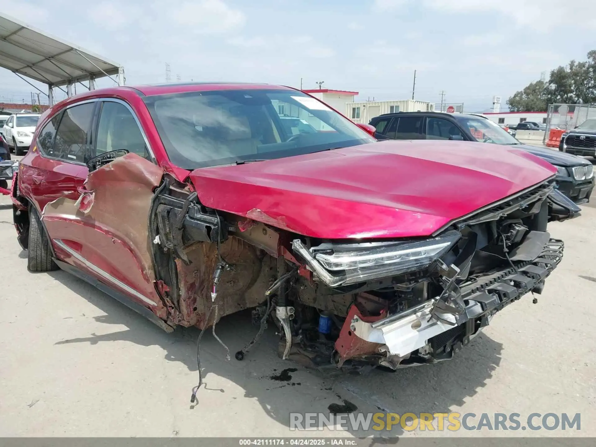 1 Фотография поврежденного автомобиля 5J8YE1H31PL007235 ACURA MDX 2023