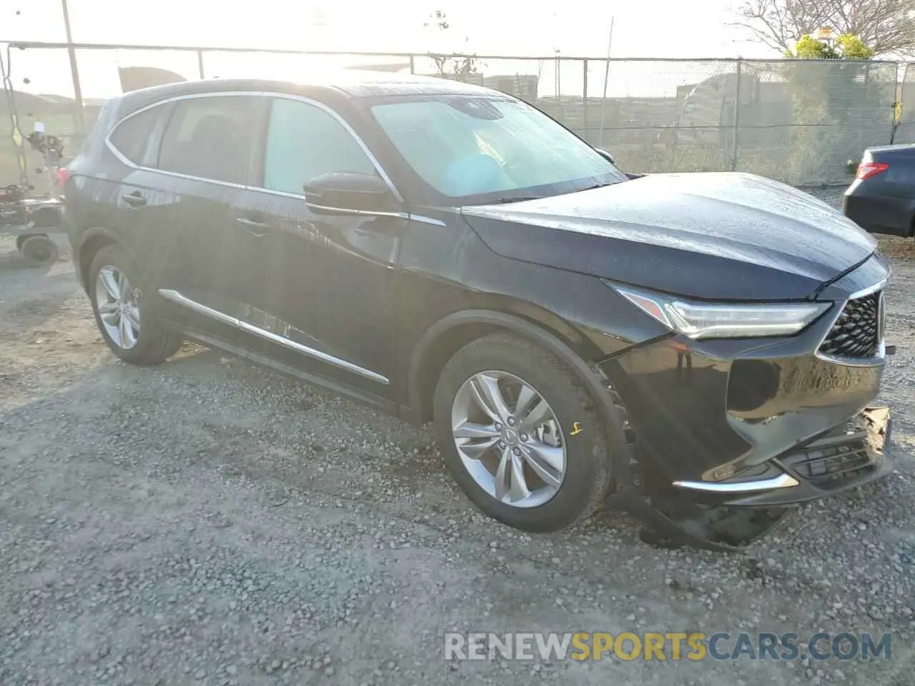 4 Photograph of a damaged car 5J8YE1H31PL014668 ACURA MDX 2023