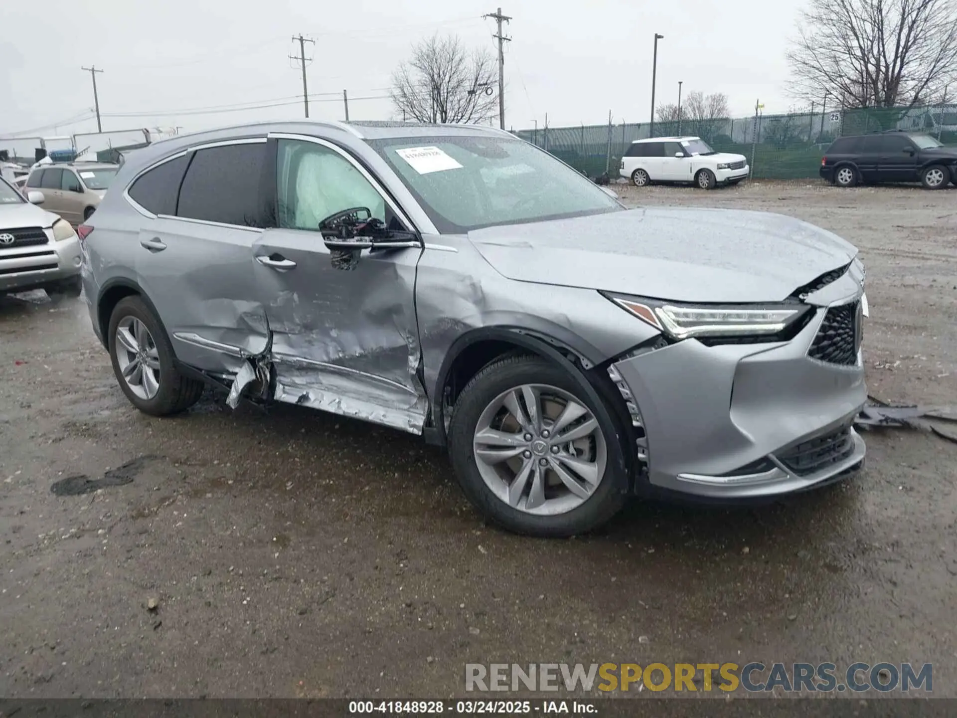 1 Photograph of a damaged car 5J8YE1H34PL003499 ACURA MDX 2023