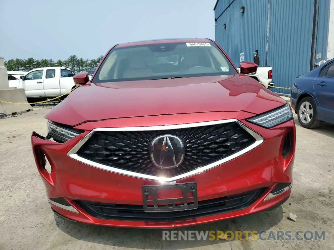 5 Photograph of a damaged car 5J8YE1H43PL025910 ACURA MDX 2023