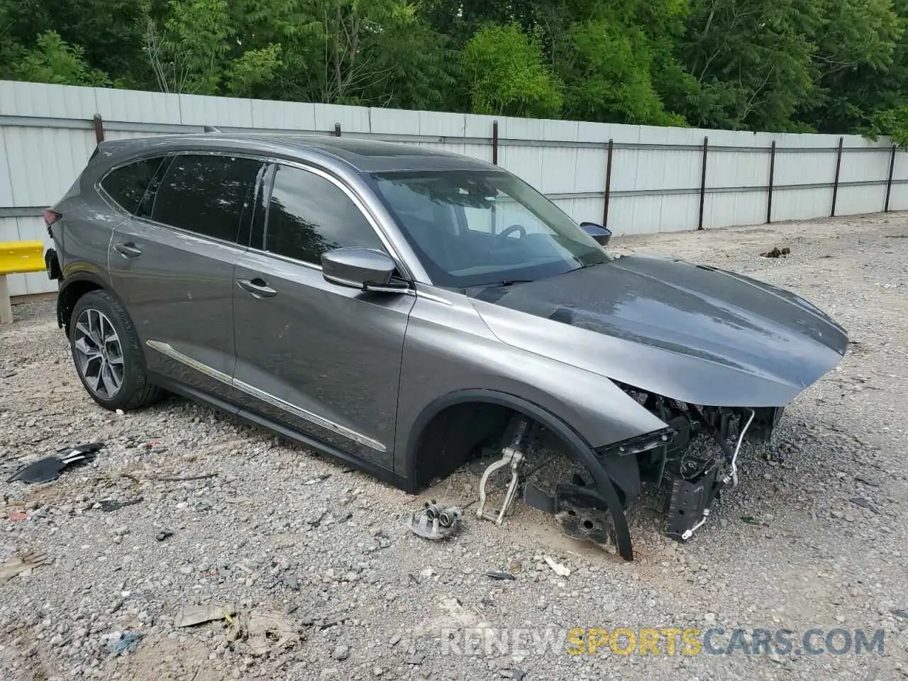 4 Фотография поврежденного автомобиля 5J8YE1H45PL003309 ACURA MDX 2023