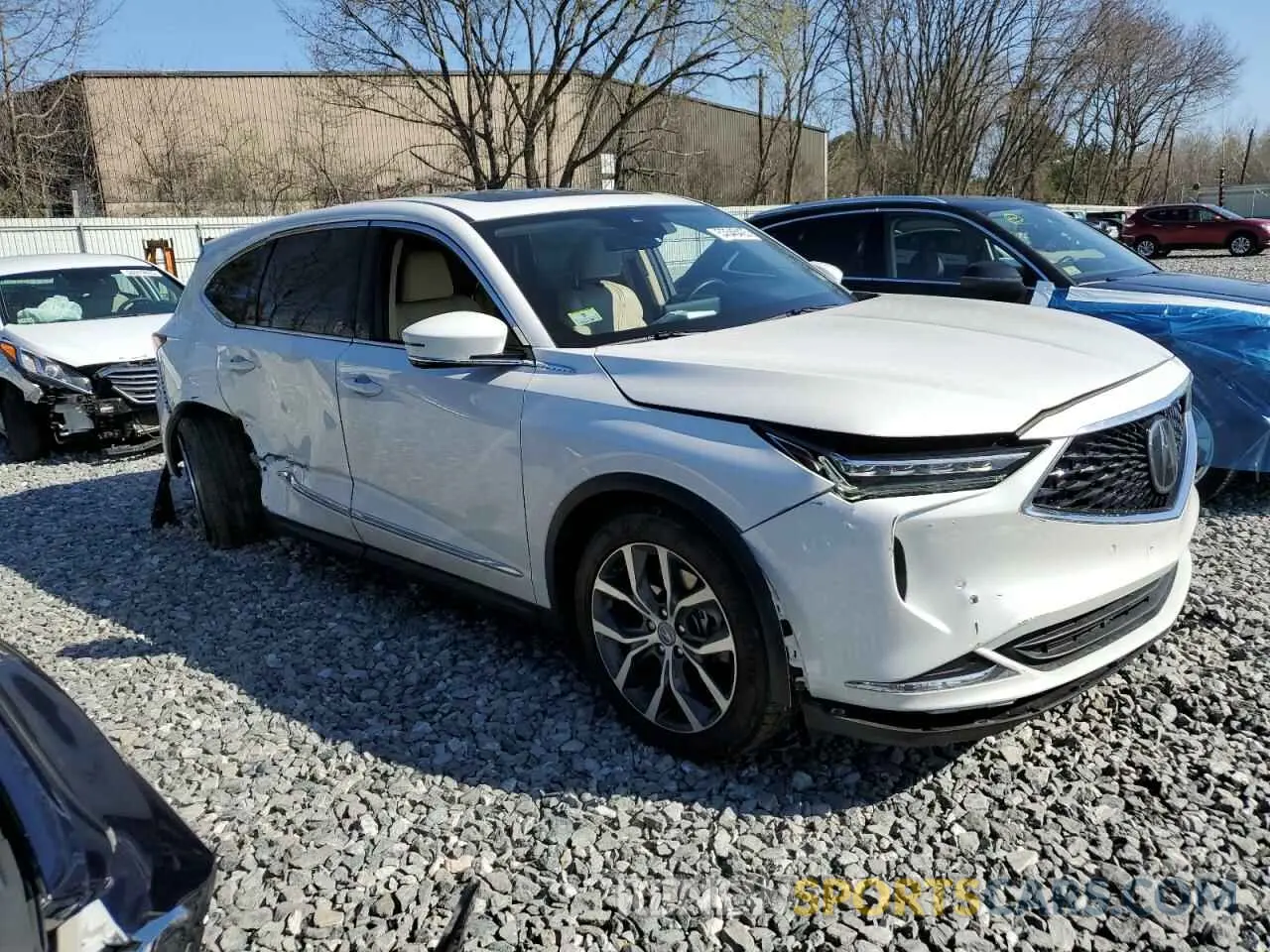 4 Фотография поврежденного автомобиля 5J8YE1H45PL009787 ACURA MDX 2023