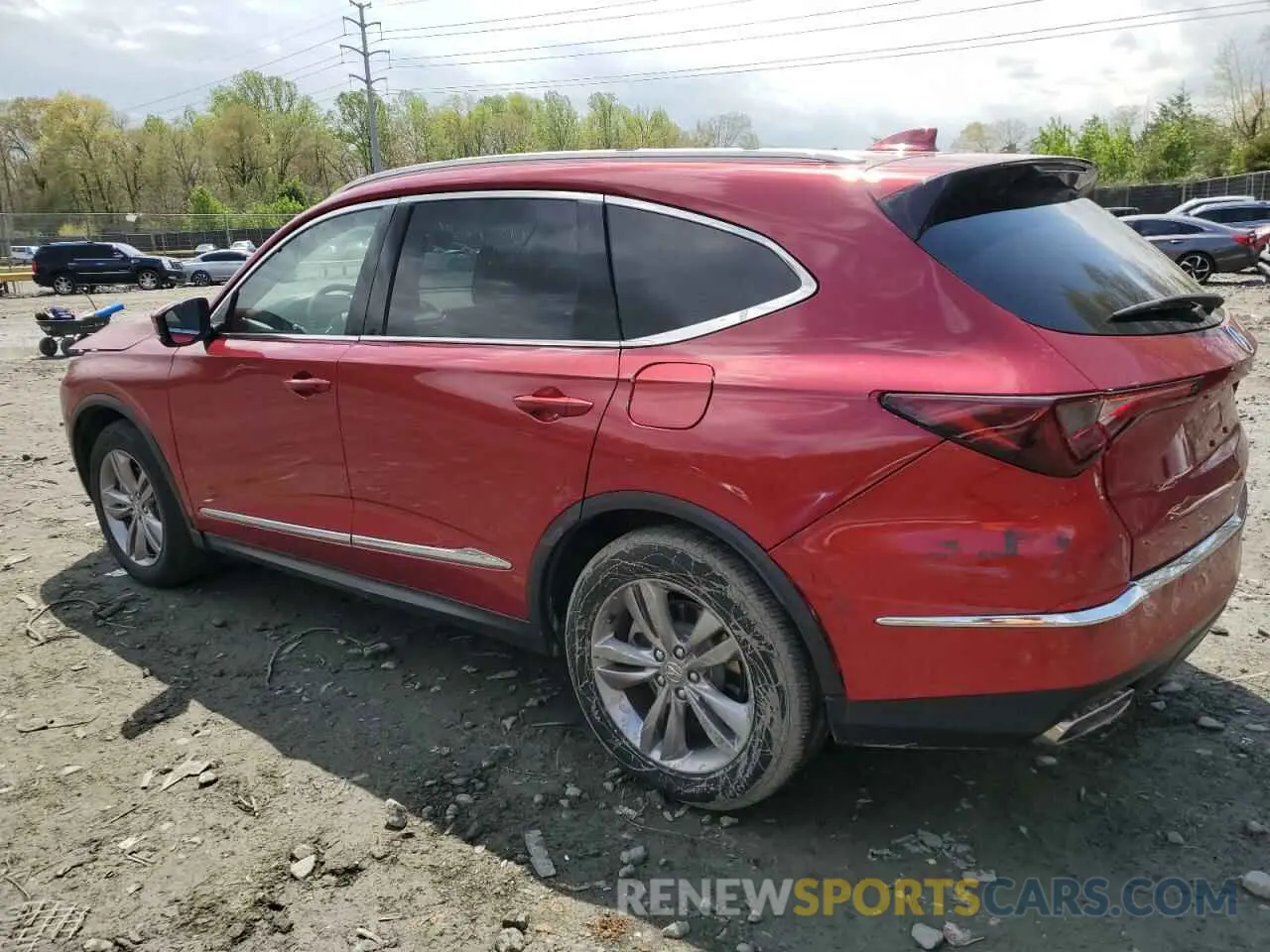 2 Фотография поврежденного автомобиля 5J8YE1H80PL017704 ACURA MDX 2023