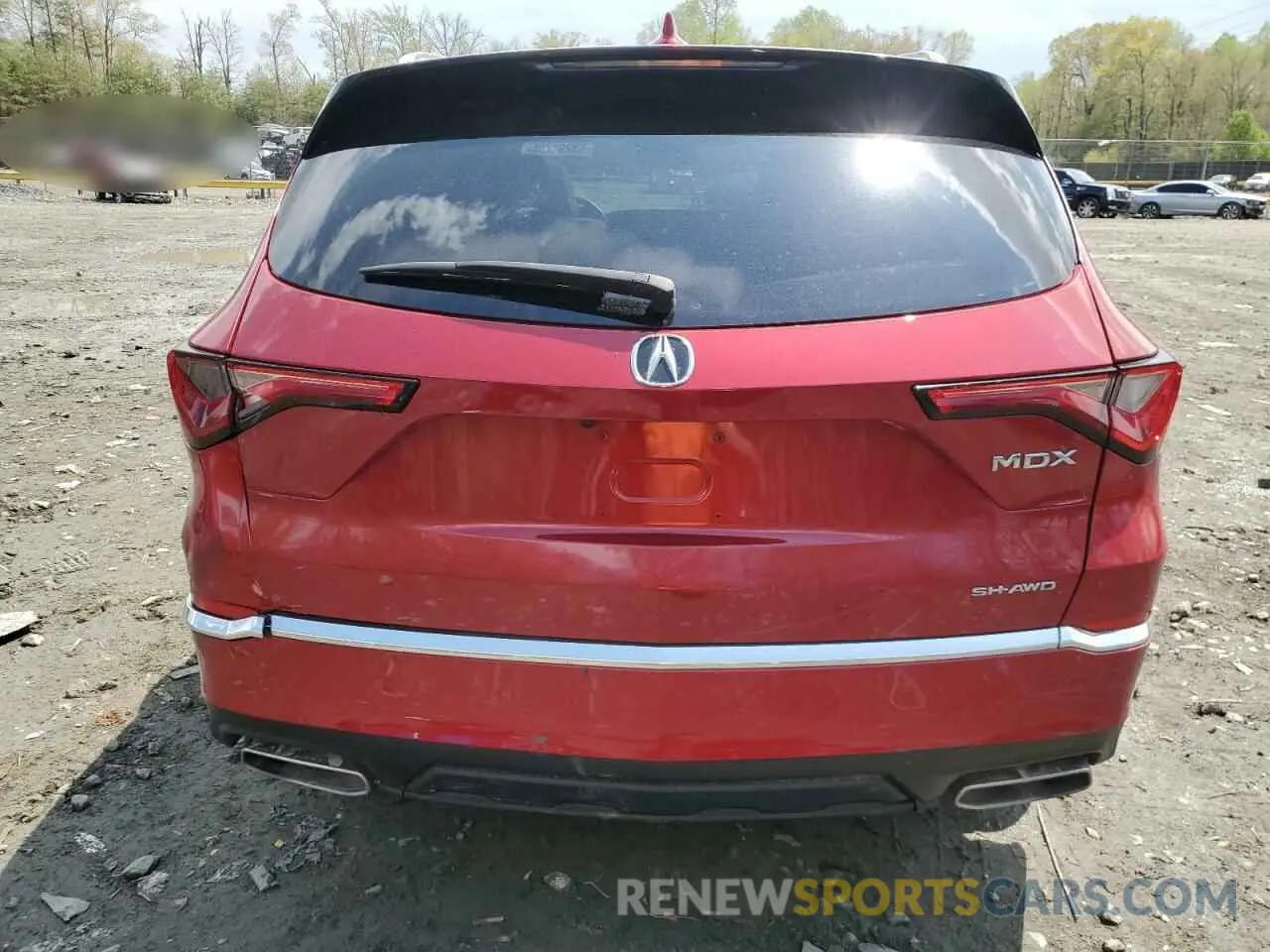 6 Фотография поврежденного автомобиля 5J8YE1H80PL017704 ACURA MDX 2023