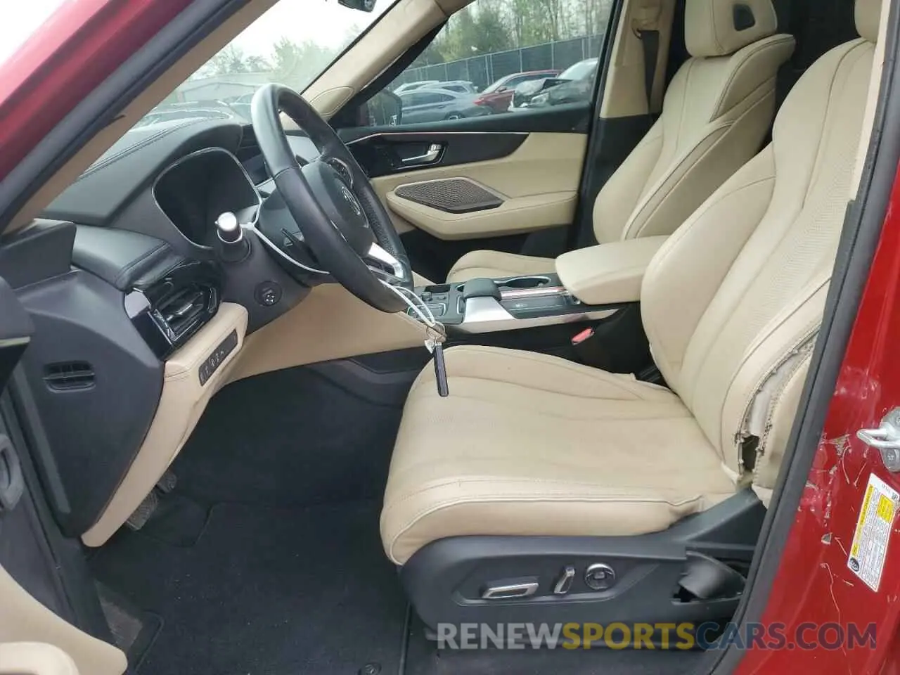 7 Фотография поврежденного автомобиля 5J8YE1H80PL017704 ACURA MDX 2023