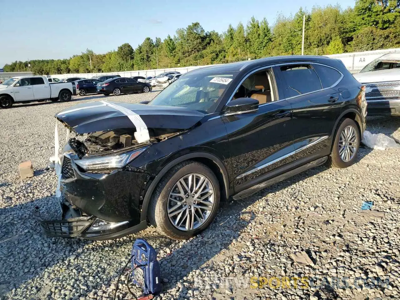 1 Фотография поврежденного автомобиля 5J8YE1H81PL036472 ACURA MDX 2023