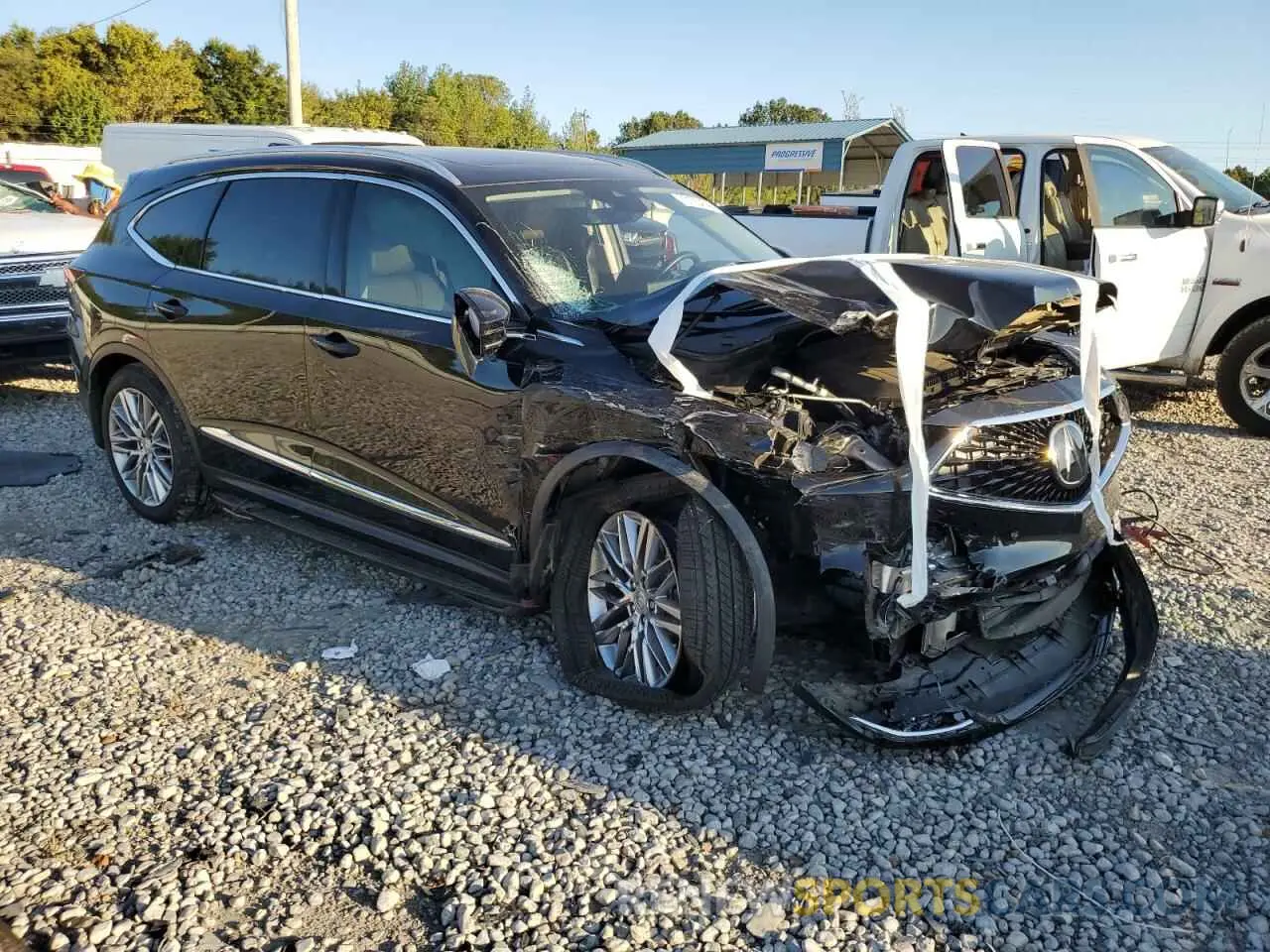 4 Фотография поврежденного автомобиля 5J8YE1H81PL036472 ACURA MDX 2023