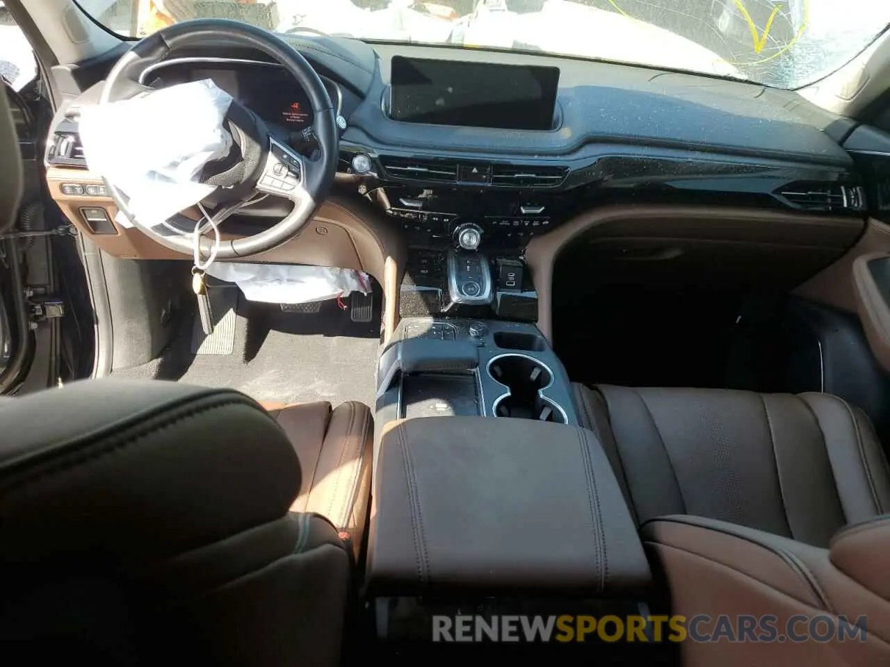 8 Фотография поврежденного автомобиля 5J8YE1H81PL036472 ACURA MDX 2023