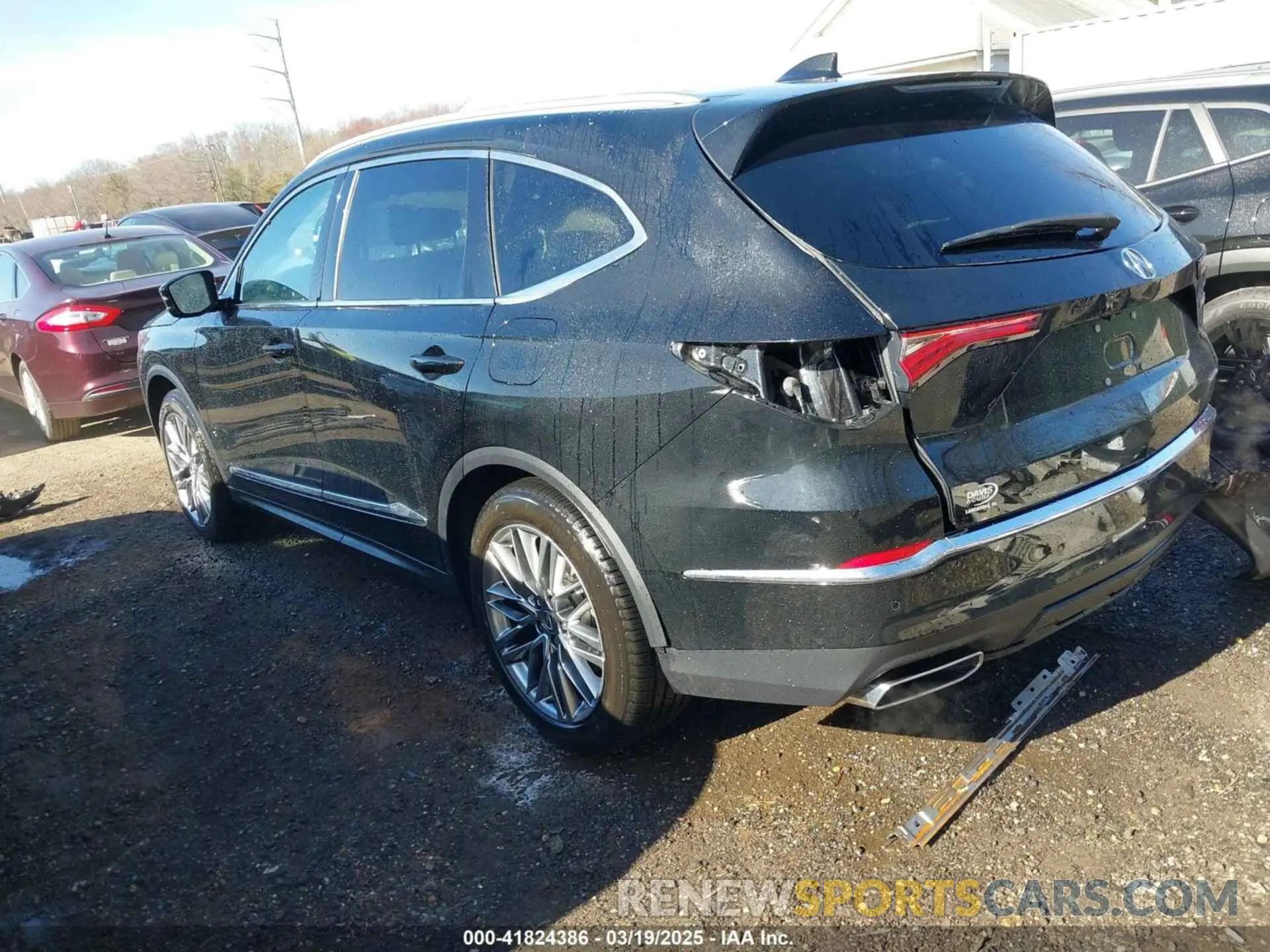 3 Фотография поврежденного автомобиля 5J8YE1H84PL014255 ACURA MDX 2023