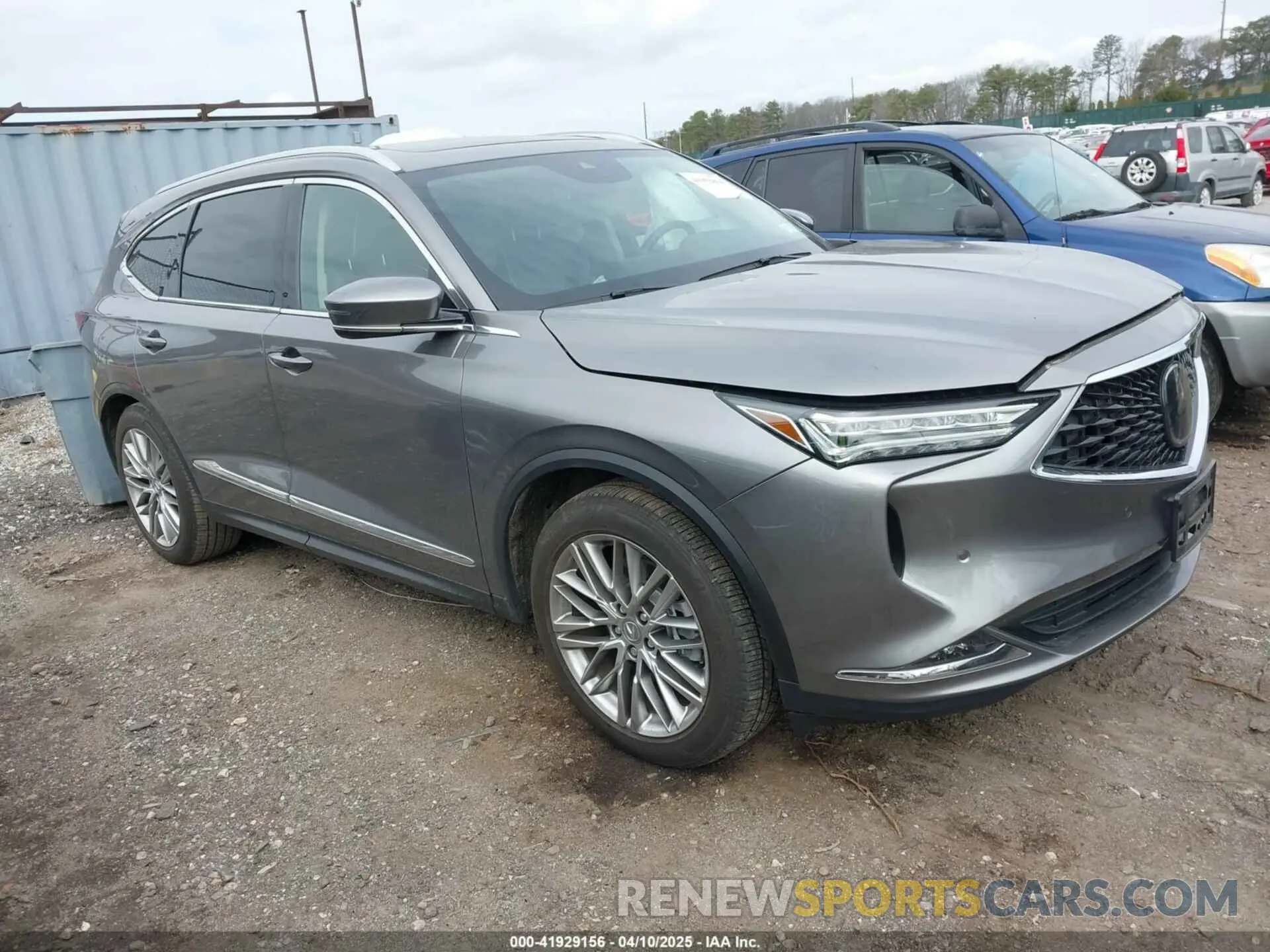 1 Photograph of a damaged car 5J8YE1H84PL028270 ACURA MDX 2023