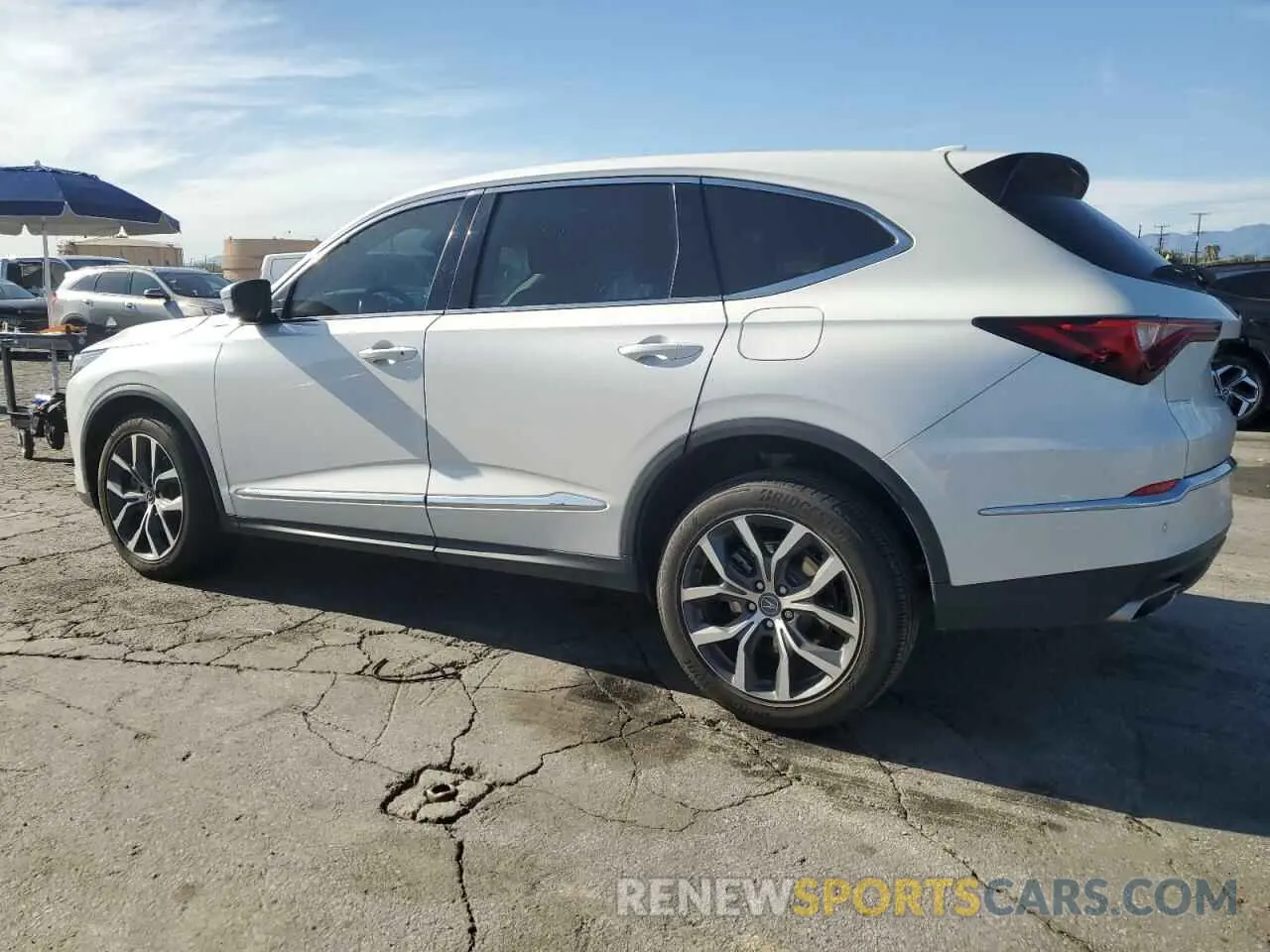 2 Photograph of a damaged car 5J8YD9H48RL004183 ACURA MDX 2024