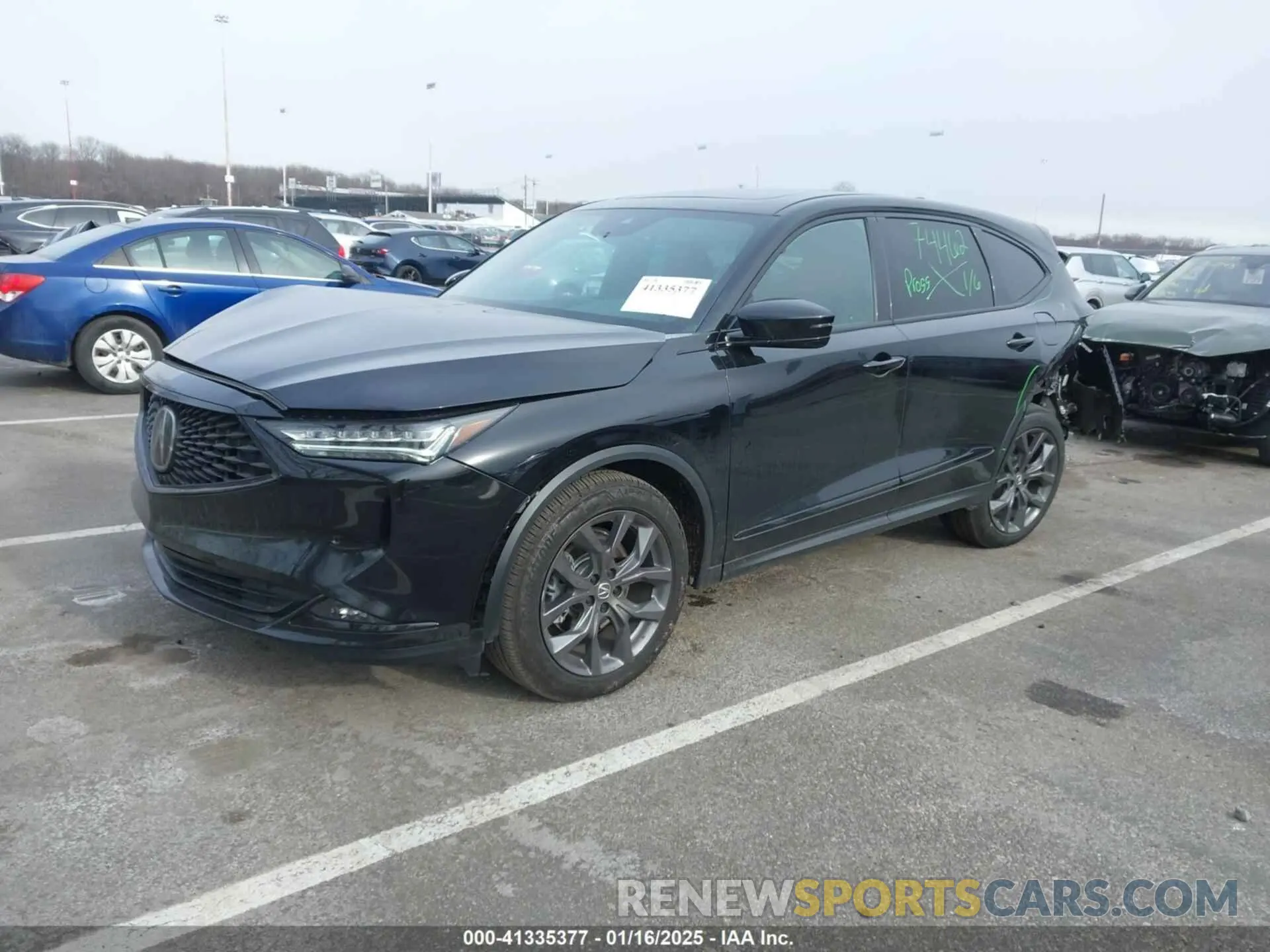 2 Фотография поврежденного автомобиля 5J8YE1H04RL014754 ACURA MDX 2024