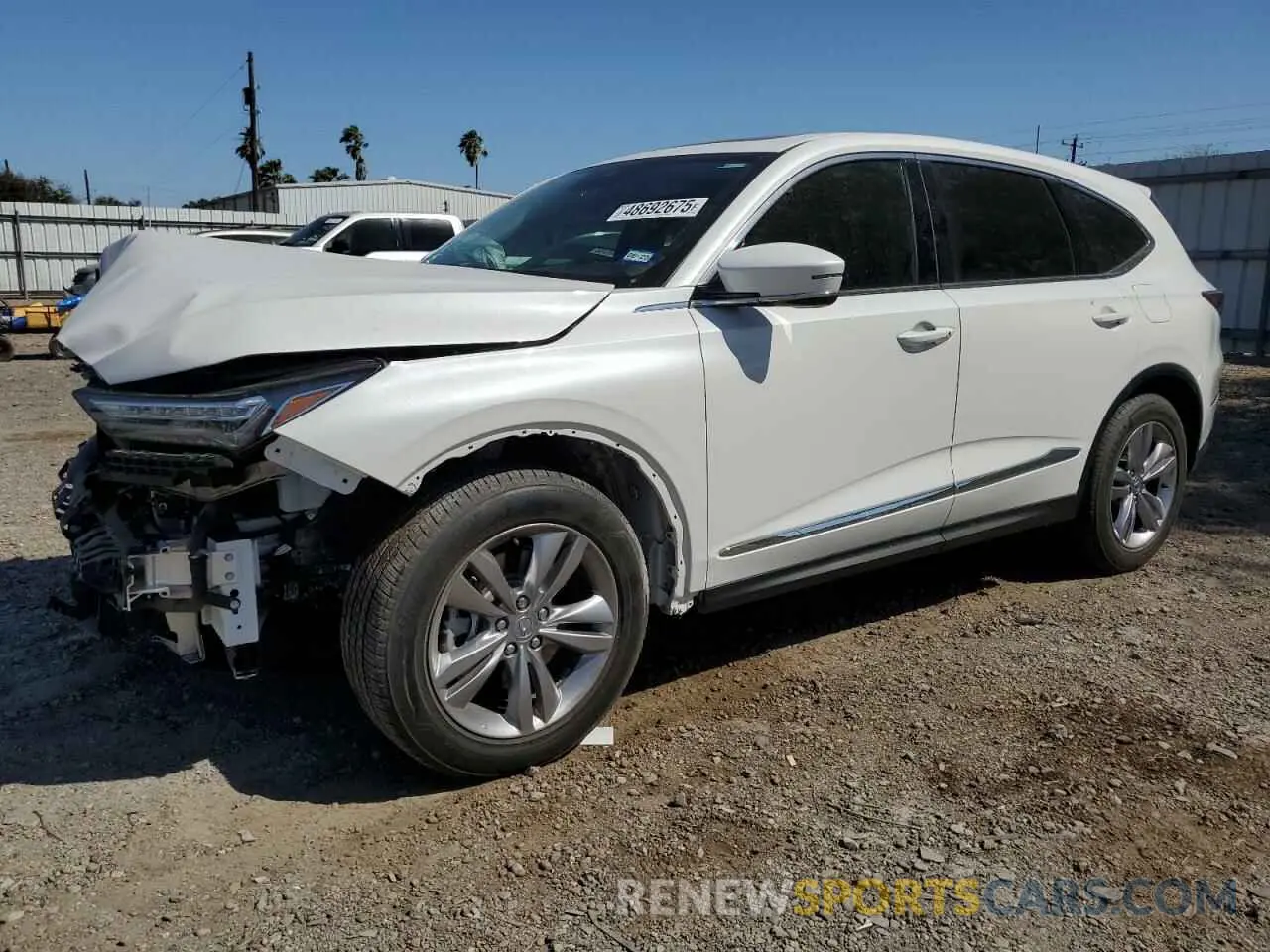 1 Фотография поврежденного автомобиля 5J8YE1H3XRL002683 ACURA MDX 2024