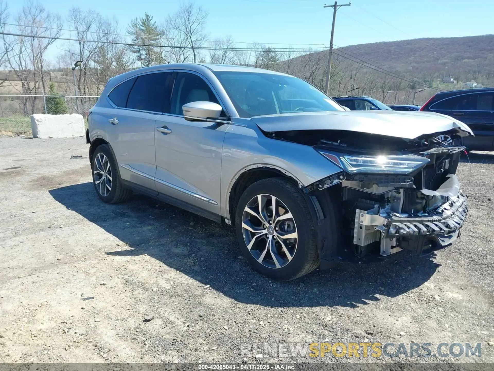 1 Фотография поврежденного автомобиля 5J8YE1H41RL001186 ACURA MDX 2024