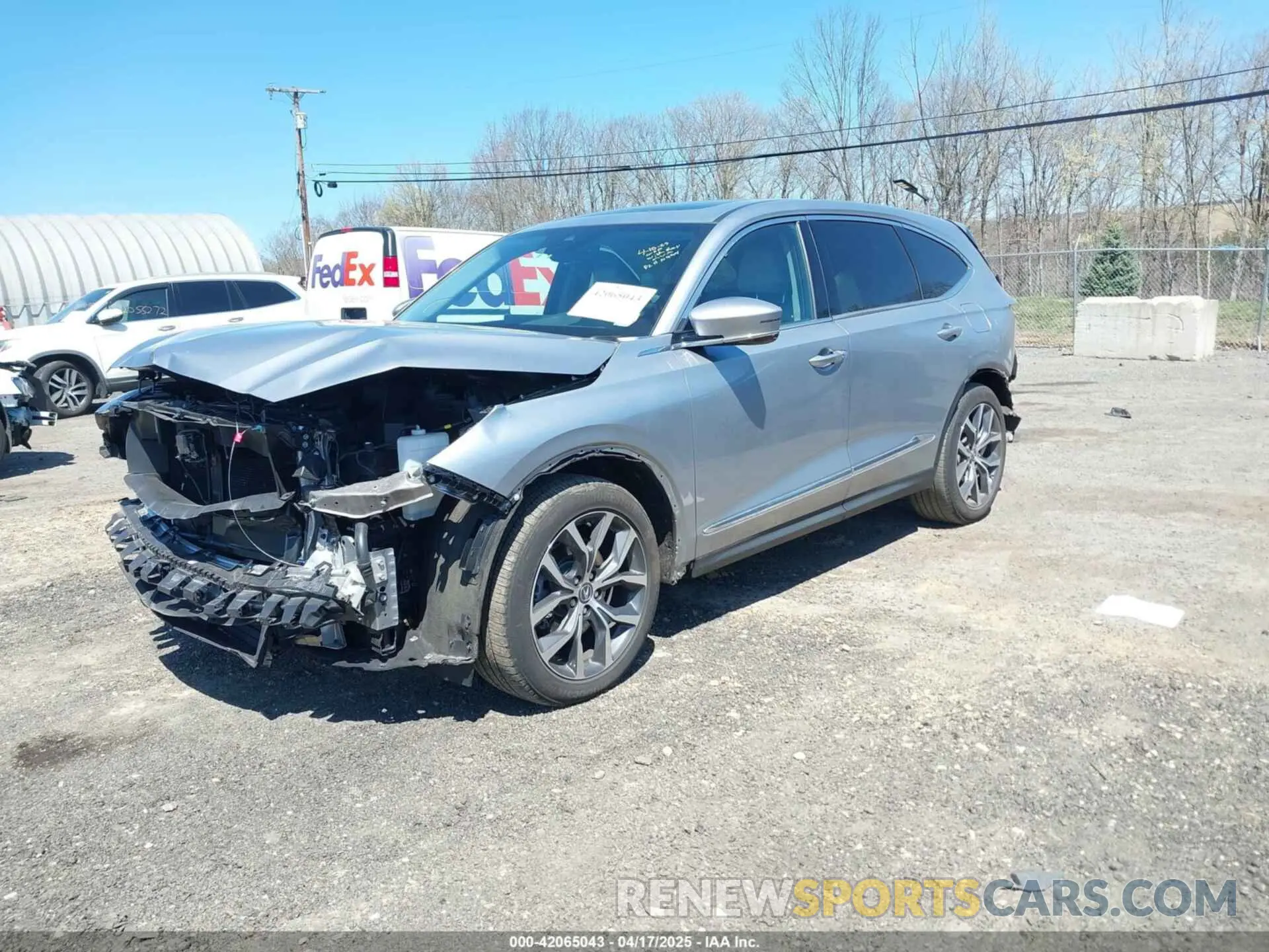 2 Фотография поврежденного автомобиля 5J8YE1H41RL001186 ACURA MDX 2024