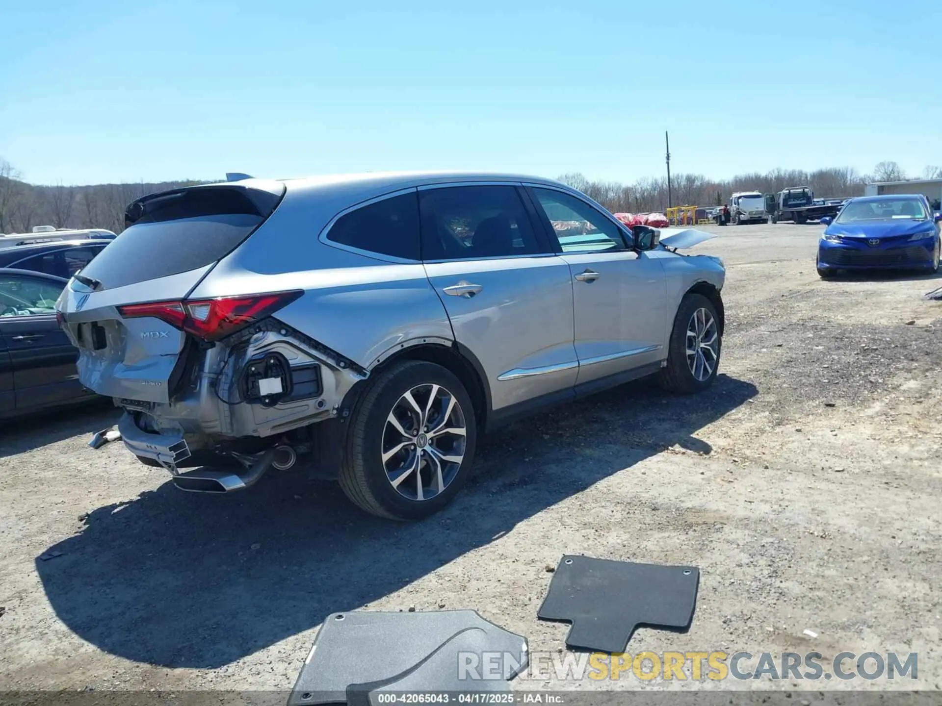 4 Фотография поврежденного автомобиля 5J8YE1H41RL001186 ACURA MDX 2024
