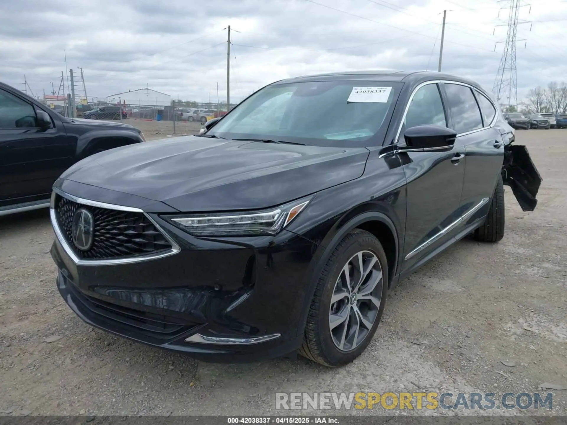2 Photograph of a damaged car 5J8YE1H43RL025070 ACURA MDX 2024