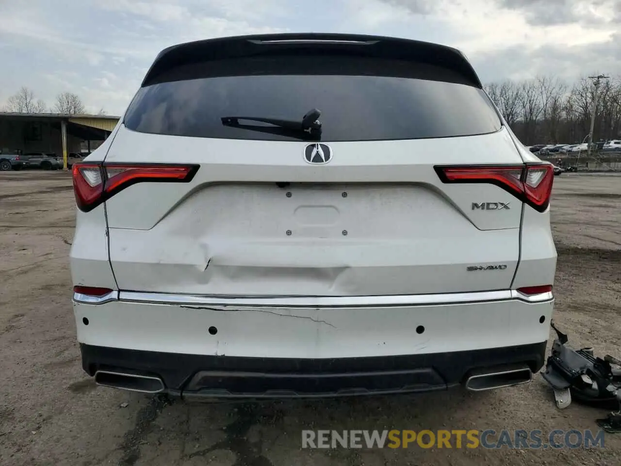 6 Photograph of a damaged car 5J8YE1H44RL031900 ACURA MDX 2024