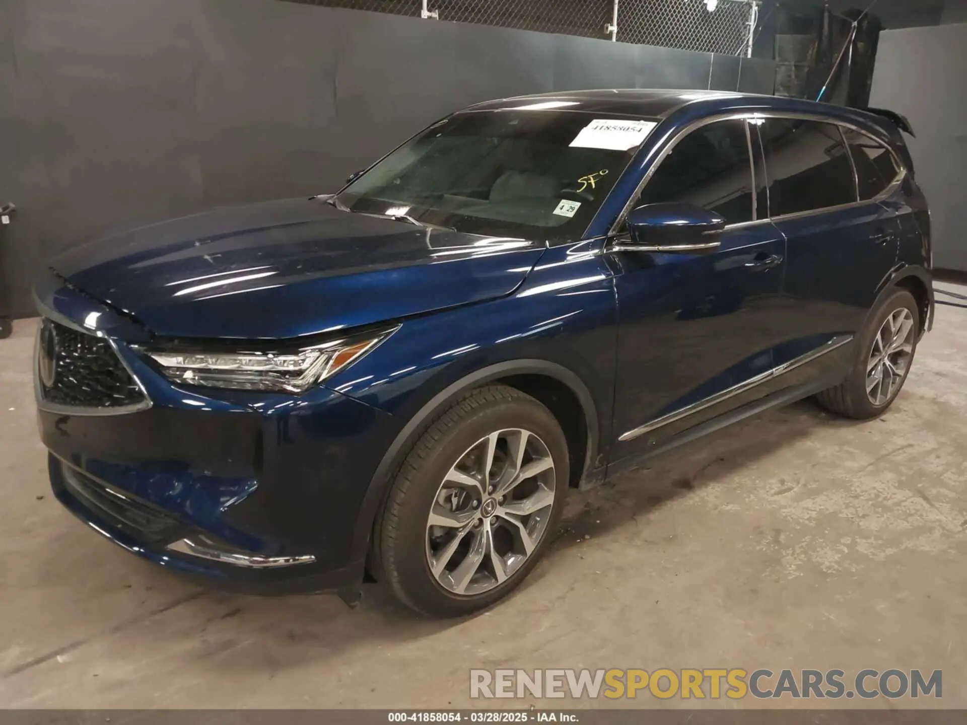 2 Photograph of a damaged car 5J8YE1H44RL033565 ACURA MDX 2024