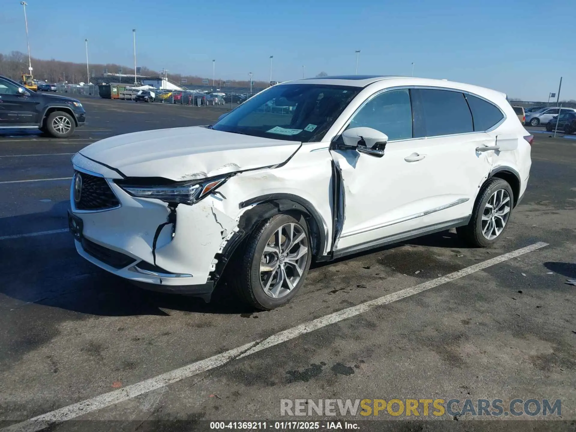 2 Фотография поврежденного автомобиля 5J8YE1H48RL003453 ACURA MDX 2024