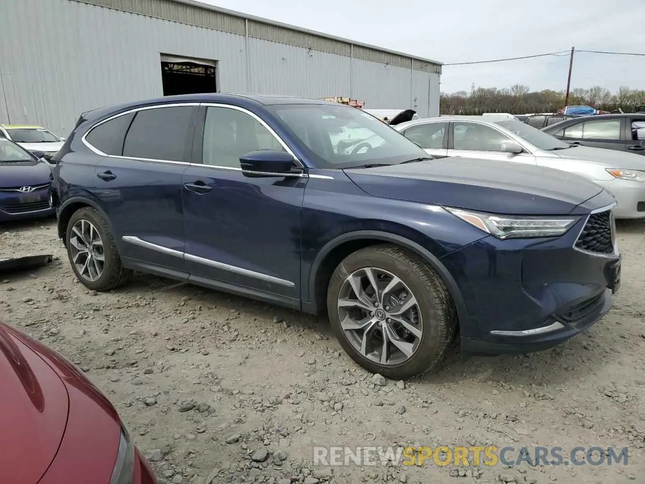 4 Photograph of a damaged car 5J8YE1H49RL003770 ACURA MDX 2024